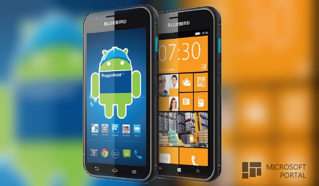 Bluebird BM180 - смартфон с двумя ОС: Windows Handheld и Android