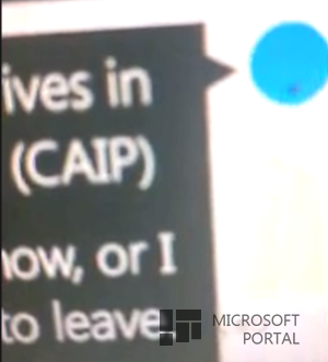 Первое видео голосового помощника Cortana?