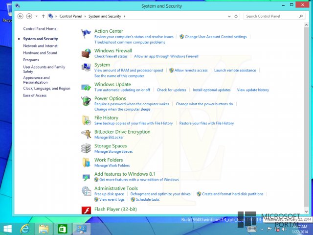 Скриншоты второй тестовой сборки Windows 8.1 2014 Update