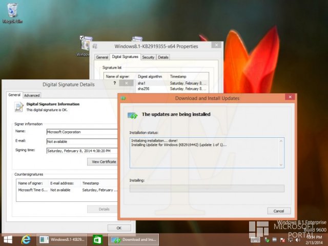Корпорация Microsoft скомпилировала вторую RTM Escrow сборку обновления Windows 8.1 Update 2014 (Обновлено)
