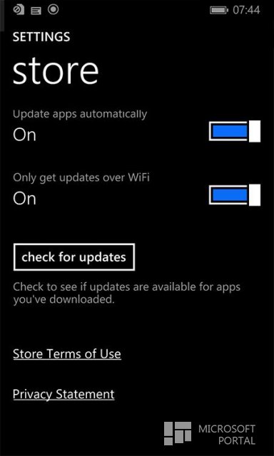 Два новых скриншота Windows Phone 8.1