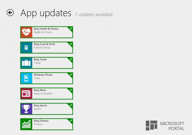 Компания Microsoft обновила ряд своих приложений Bing для Windows 8.1
