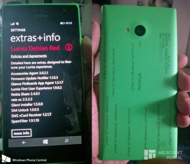 В Сеть попали новые фото Nokia Lumia 730