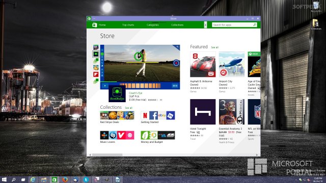 Windows Store в Windows 10 будет поддерживать десктопные приложения