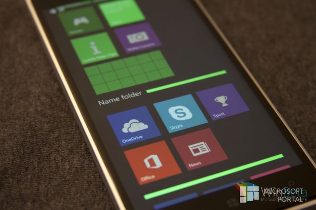Видео создания папок в Windows Phone 8.1 Update 1