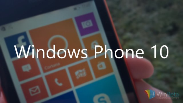 Microsoft начала выпускать сборки Windows Phone 10 для  партнёров
