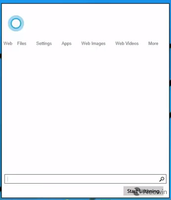 Новый скриншот и видео Cortan'ы в Windows 10