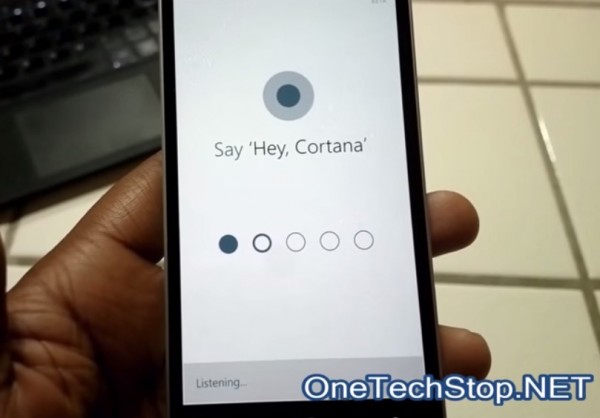 Более детальная работа функции «Эй, Cortana» на видео