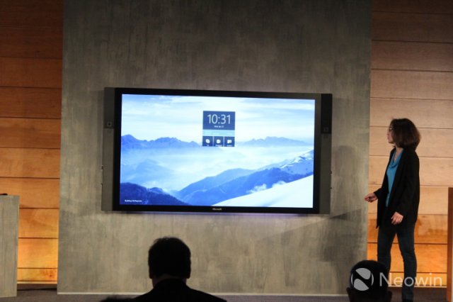 Microsoft показала Surface Hub