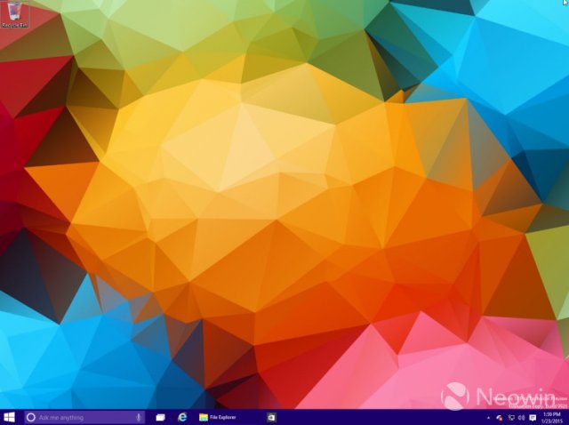 Изображения сборки Windows 10 Build 9926
