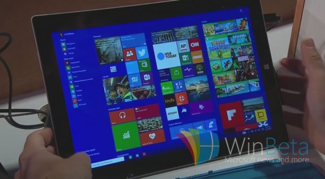 Сборка Windows 10 Build 9926 на видео