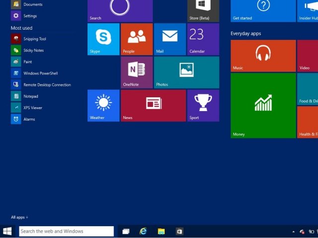 Отключаем голосовой помощник в Windows 10 TP Build 9926