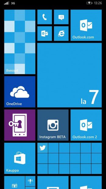 Обнаружены API одного из новых размеров плитки Windows 10 для смартфонов