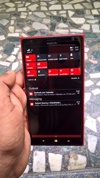 Lumia 1520 с Windows 10 TP для смартфонов на видео