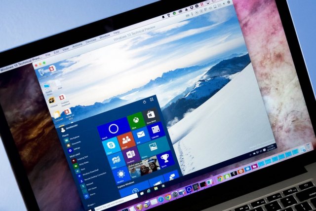 Новая версия Parallels 10 позволяет запустить Windows 10 на OS X