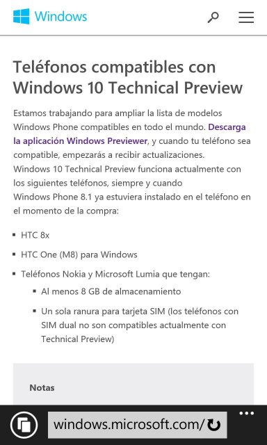 Хак позволит установить Windows 10 Technical Preview для смартфонов на устройства со слотом для MicroSD