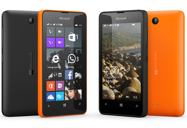 Microsoft анонсировала смартфон Lumia 430 Dual Sim