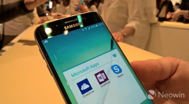 Samsung по умолчанию установит несколько Microsoft приложений в Galaxy S6/S6 Edge