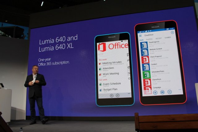 Microsoft на MWC 2015 представила Lumia 640 и Lumia 640XL