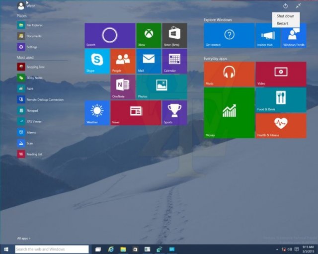 В документации к сборке Windows 10 Enterprise Technical Preview Build 10031 найдены изменения работы с жестами для бюджетных устройств