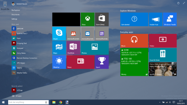 Официальные ISO-образы сборки Windows 10 Build 10041