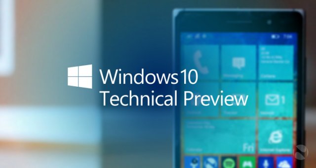 Пресс-релиз сборки Windows 10 для смартфонов Build 10051
