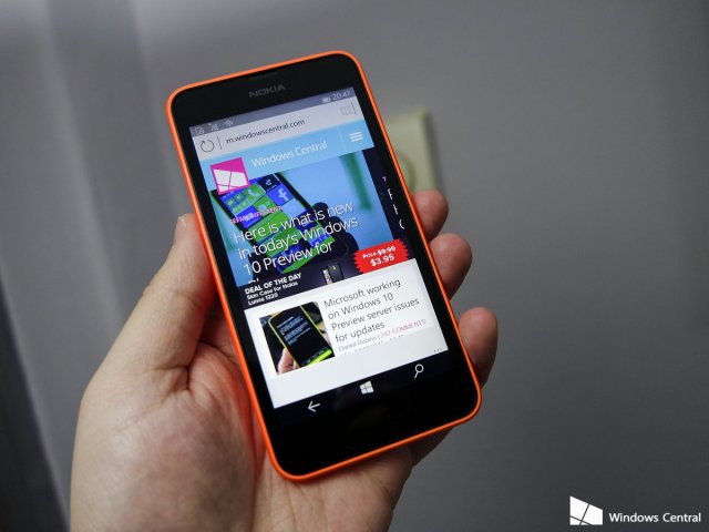 Не получившие новую сборку Windows 10 for Phones после обновления до Windows Phone 8.1 GDR2 могут проверить её наличие снова