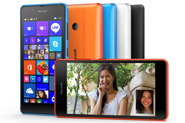 Microsoft анонсировала смартфон Lumia 540 Dual Sim