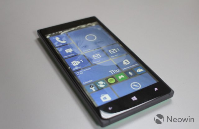 Компания Microsoft выпустила сборку Windows 10 for Phones Build 10052 для инсайдеров Windows