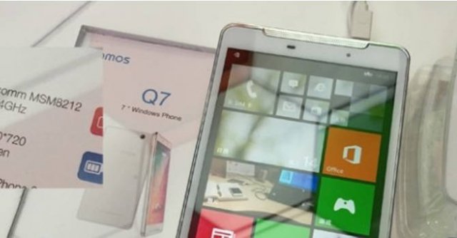 Ramos Q7 – новый Windows Phone «плафон» с 7-дюймовым экраном. Характеристики