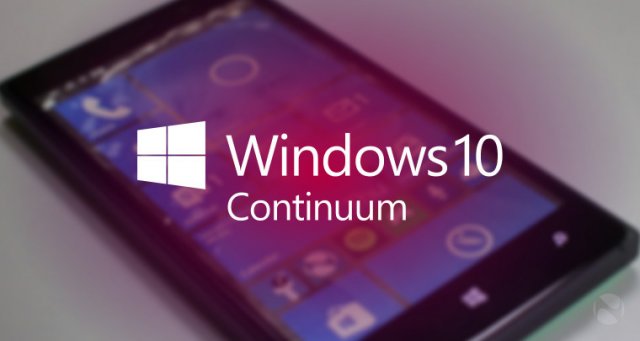 Видео работы режима Continuum для Windows 10 for Phones