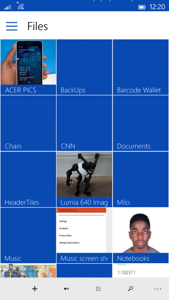 Новая сборка Windows 10 Mobile включает в себя новое приложение OneDrive
