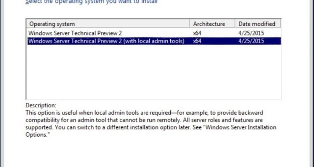 Microsoft выпустила версию Windows Server Technical Preview 2 для подписчиков TechNet