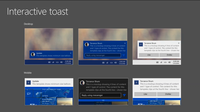 Microsoft рассказала много нового об уведомлениях на прошедшей конференции Microsoft Ignite