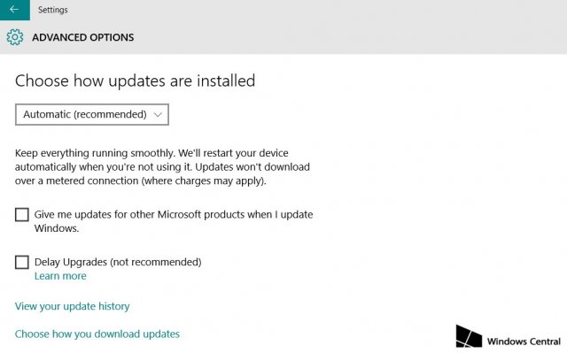 Важные изменения в Windows 10 Build 10122