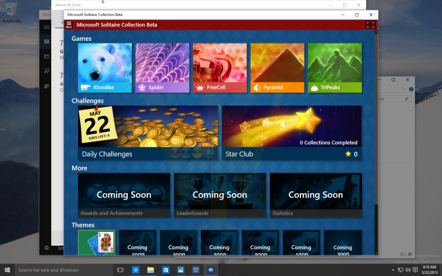 Скриншоты и документация сборки Windows 10 Build 10125