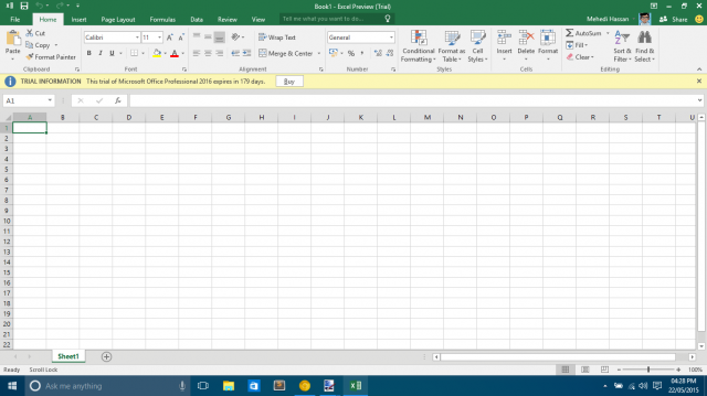 Скриншоты новой версии Microsoft Office 2016 Preview