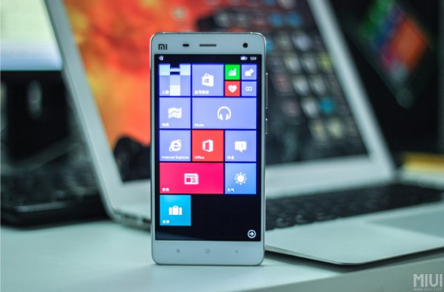 Компания Xiaomi открыла  регистрацию для закрытого бета-тестирования специальной прошивки Windows 10 Mobile для пользователей смартфона Mi4 на Android