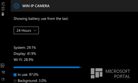 Приложение Battery Saver в Windows 10 Build 10136 предлагает более подробную информацию об использовании батареи