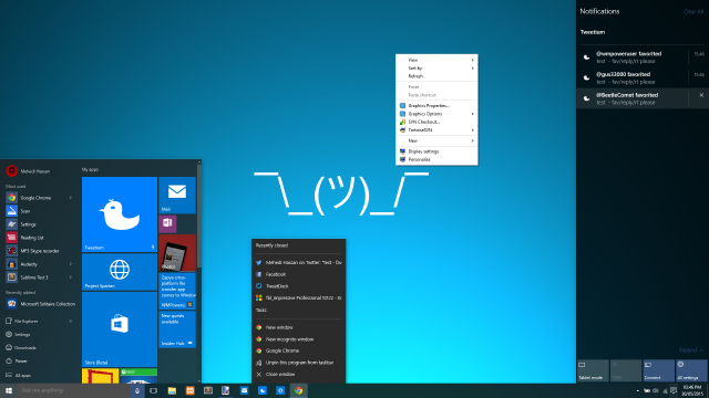Microsoft выпустила несколько обновлений для Windows 10 Build 10130