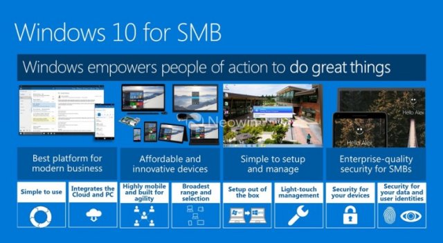Microsoft провела вебинар для ОЕМ-производителей по поводу Windows 10 