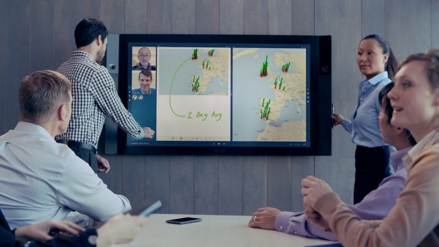 Microsoft огласила стоимость Surface Hub. Цена Surface Hub начинается от $7000