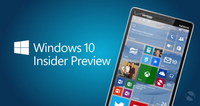 Пресс-релиз сборки Windows 10 Mobile Build 10136