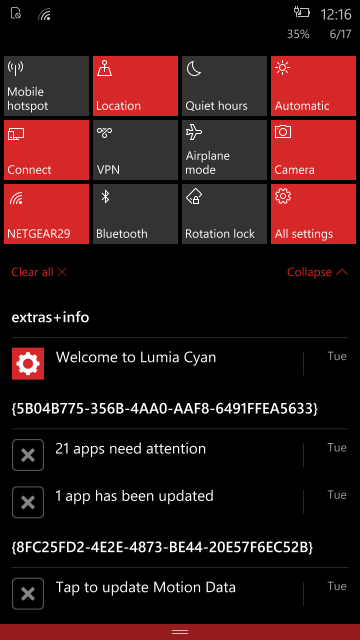 Скриншоты сборки Windows 10 Mobile Build 10136 [дополнено]