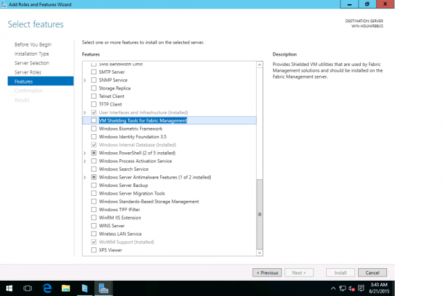 Скриншоты графического режима Windows 10 Server TP 2 Build 10147 
