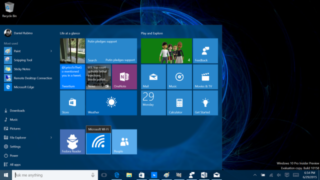 В сборке Windows 10 Build 10158 появилось приложение Microsoft Wi-Fi