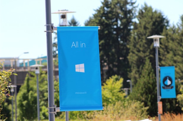 Microsoft подготовила свою штаб-квартиру в Редмонде к релизу Windows 10
