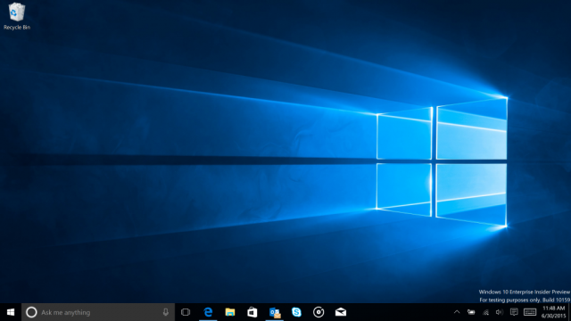 Примечания к сборке Windows 10 Build 10159