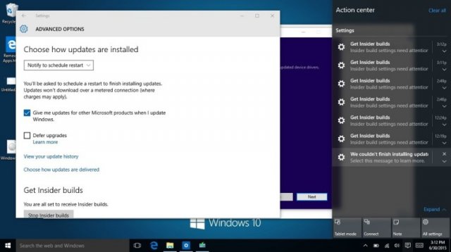 Пробуем исправить проблемы с обновлением до новых сборок в Windows 10