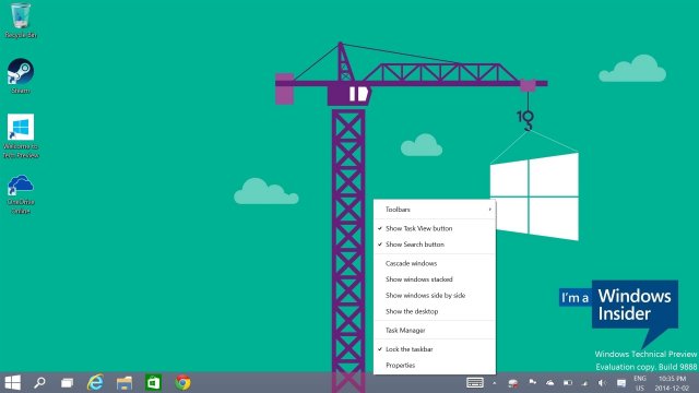 Небольшое описание сборки Windows 10 Build 10162